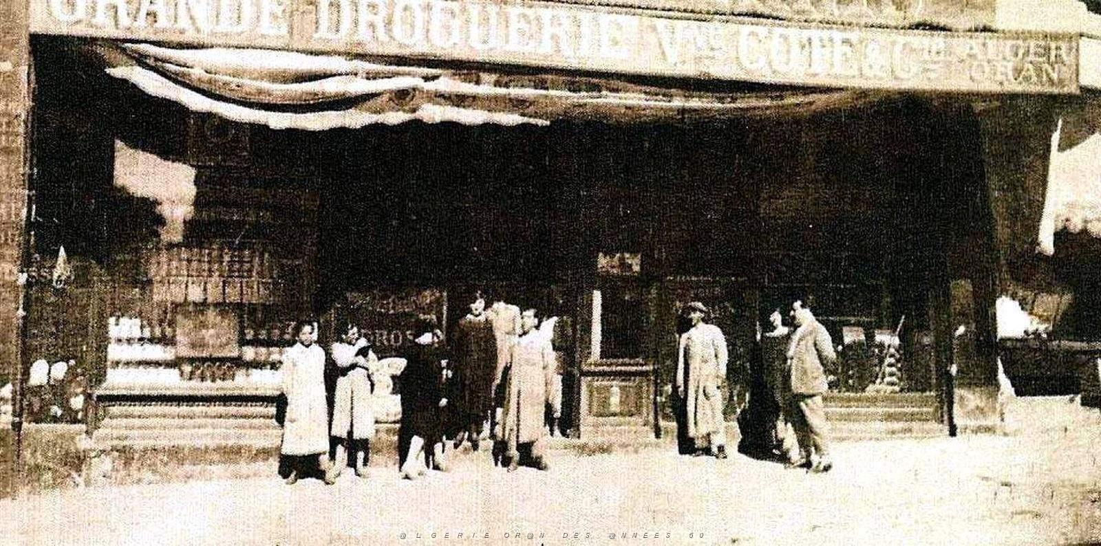 1658- Oran - 43 Bd Clemenceau ex-Seguin - Etablissements2 Veuve Cote et Cie - 1926.jpg